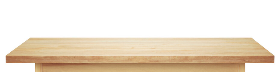 Light wooden tabletop
