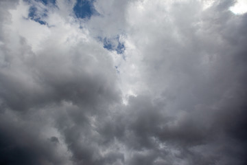 blue sky with clouds