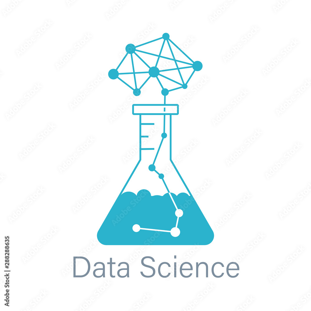 Aufkleber data science or machine learning research flask