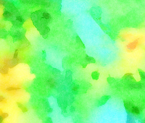 Abstract modern art background. Oil painting on canvas. Watercolor elements mixed fine artwork. Acrylic drawing texture with bright brushstrokes.