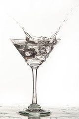 Glass, Water And Ice