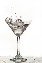 Glass, Water And Ice