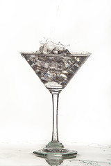 Glass, Water And Ice