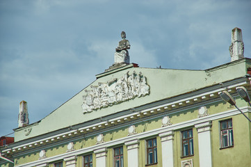 Minsk, Belarus.Stalinist Empire style.