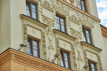 Obraz premium Minsk, Belarus.Stalinist Empire style.