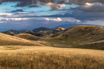 Tramonto a Campo Imperatore - Gran Sasso