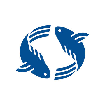 fish logo vector symbol