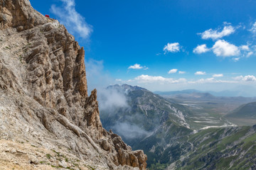 Fototapeta premium Il bivacco bafile - Corno Grande