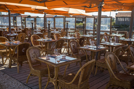 terrasse de restaurant