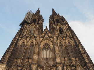 Fototapeta na wymiar St Peter Cathedral in Koeln