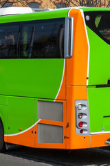 Rückseite eines Flixbus