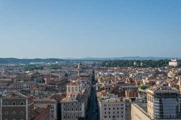 Fototapeta premium Rue et habitations romaines