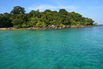 Obraz premium Plage Koh Rong Samloem Cambodge Asie