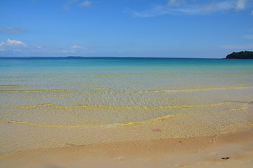 Plage Koh Rong Samloem Cambodge Asie