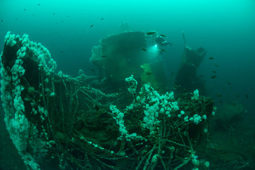 Plakat Wreck of Cable Layer 