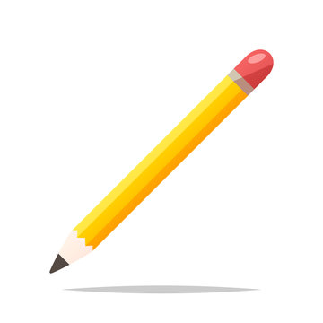 Pencil vector isolated illustration
