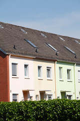 Moderne Reihenhäuser, Bremen, Deutschland