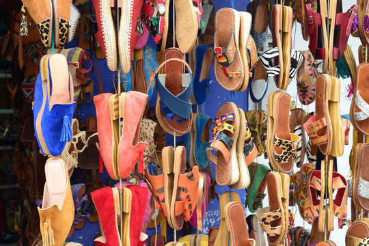 Colourful traditional   shoes for sale 