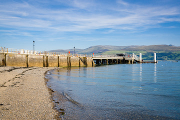 Fototapeta premium Beaumaris Pier Anglesey North Wales
