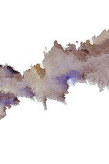 Abstract watercolor art hand painting texture. Picture for creative wallpaper or design art work.