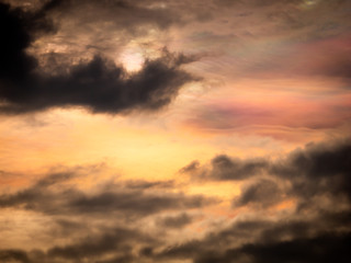Rainbow Colors in The Sky