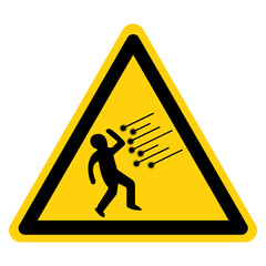 Danger Spark Symbol Sign, Vector Illustration, Isolate On White Background,Label .EPS10