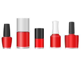 Obraz premium Nail polish set