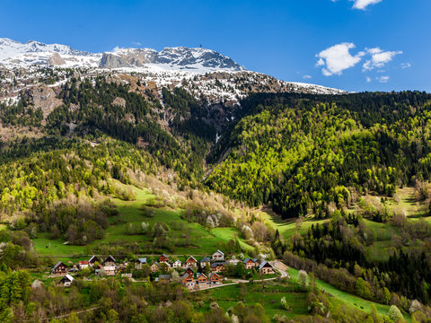 French Alpine Village