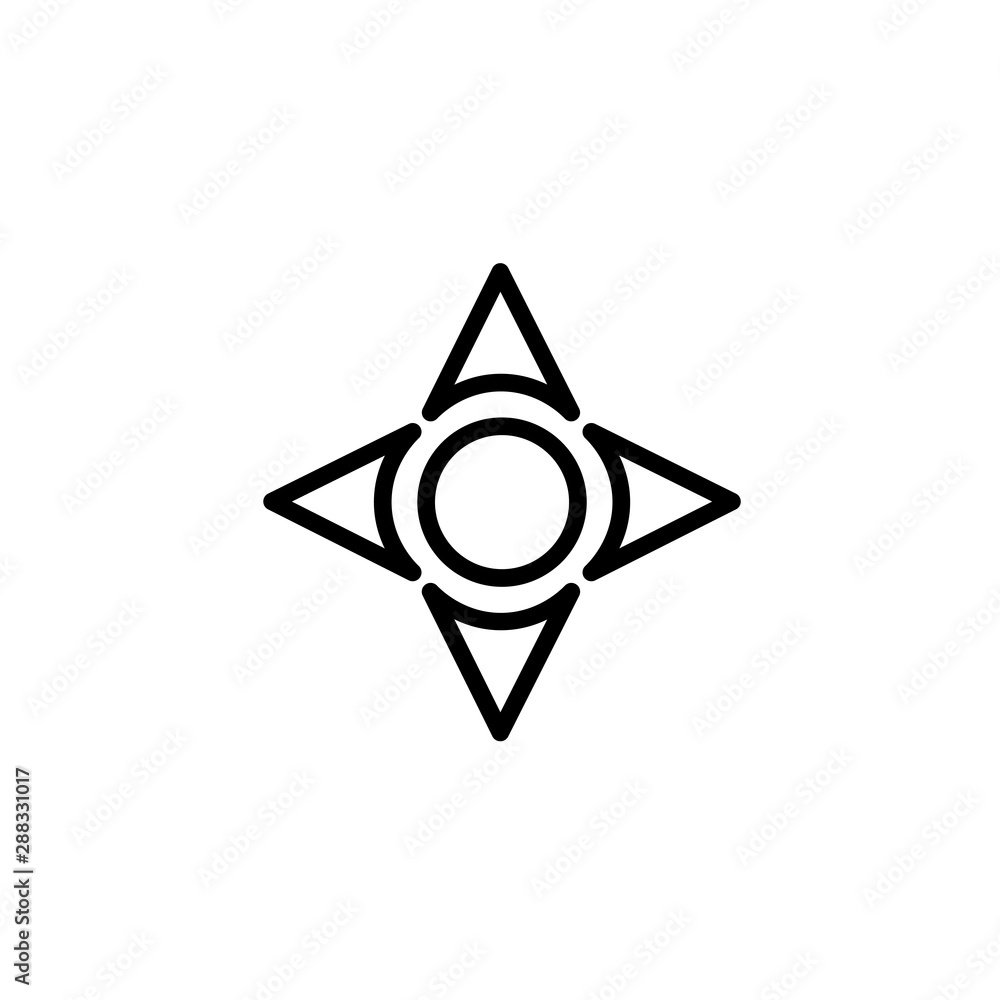 Poster white pixel arrows in four directions icon isolated on transparent background. cursor move sign. vec