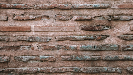 Stone brick wall texture background. Natural material.
