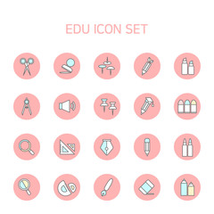 Tools line icon required for general learning