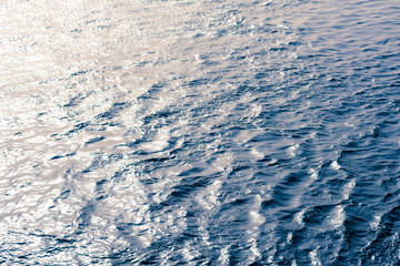 background of water in the sea