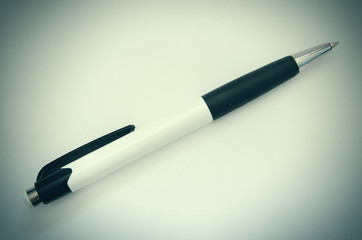 pen on a table