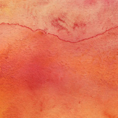 Bright colorful watercolor paper textures on white background. Chaotic abstract organic design.	