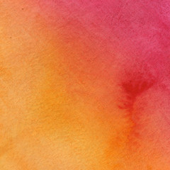 Bright colorful watercolor paper textures on white background. Chaotic abstract organic design.	