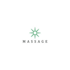 Massage spa yoga logo treatment - medical alternative traditional