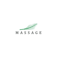 Massage spa yoga logo treatment - medical alternative traditional