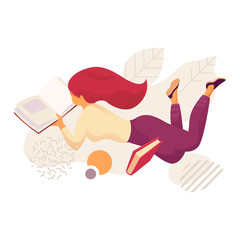 Mother Character with Book