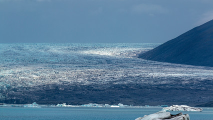 Naklejka premium clima change on Iceland