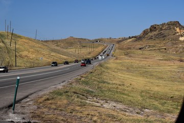 road in mountains
