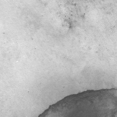 	 Silver watercolor background on white paper. Paint leaks and ombre effects.	