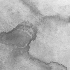 	 Silver watercolor background on white paper. Paint leaks and ombre effects.	