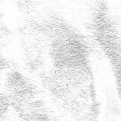 	 Silver watercolor background on white paper. Paint leaks and ombre effects.	