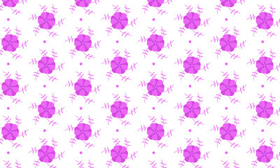 Beauty Full Flower On White Background