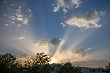 sky with clouds