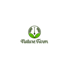 Agriculture logo - farming growing environment