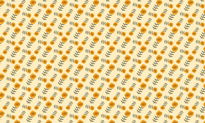 Orange Flower Background