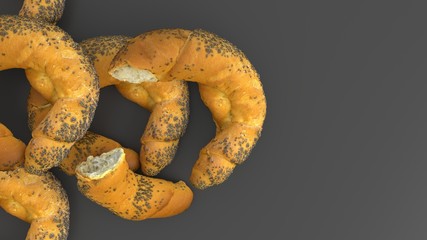 Bagels for breakfast morning