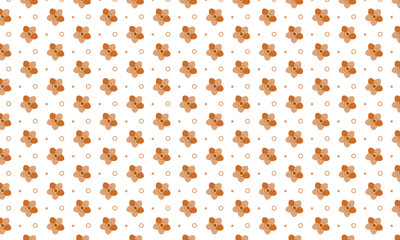 Orange Flower Background