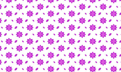 Fototapeta na wymiar Pink Flower Pattern Background